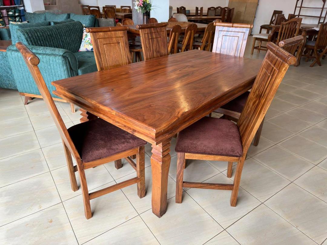 Kiruddu Four Seat Dining Set, Dining Sets at Lucky Interiors Uganda
