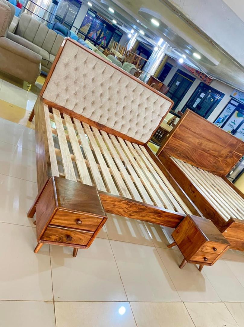 Nakasero Tufted Head Bed, Beds at Lucky Interiors Uganda