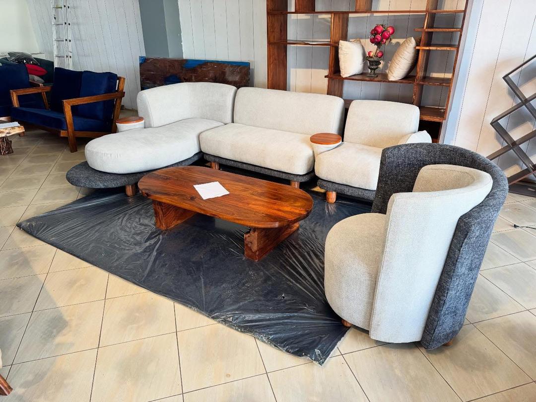 Kigo Ivory Modular Sectional, Modular Sofas at Lucky Interiors Uganda