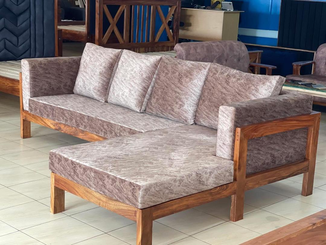 Namugongo Mauve Timber Daybed, Daybeds & Divans at Lucky Interiors Uganda
