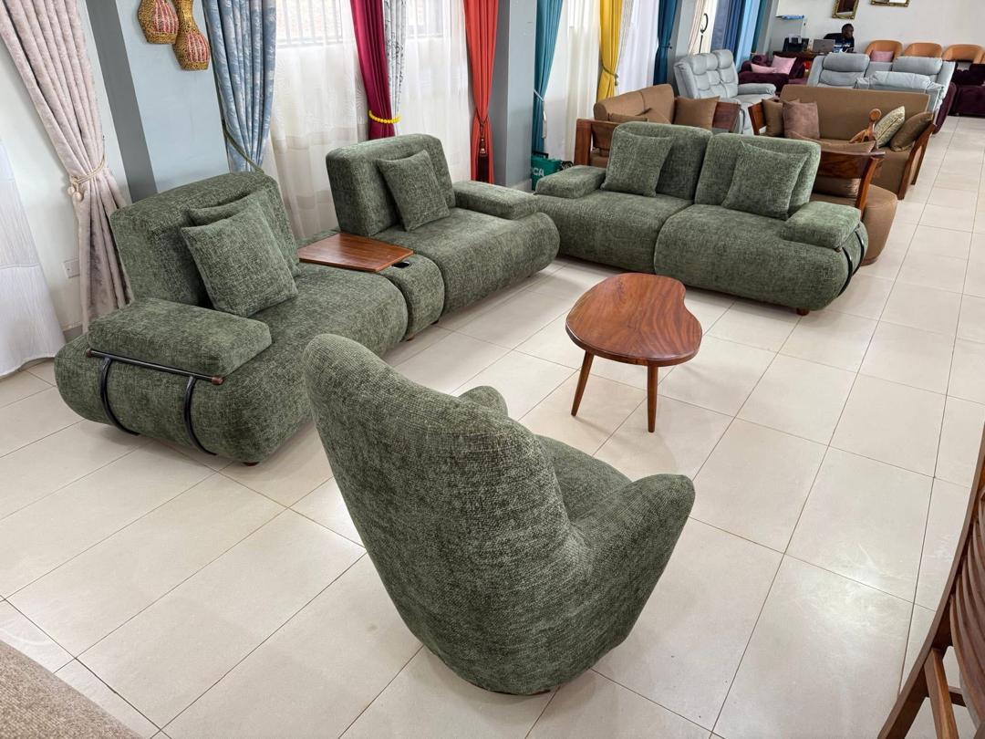 Kisaasi Olive Curve Collection, Modular Sofas at Lucky Interiors Uganda