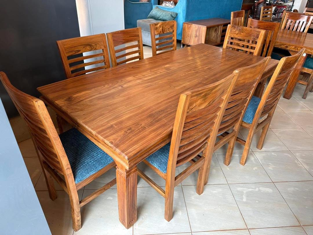 Nsangi Eight Seat Dining Set, Dining Sets at Lucky Interiors Uganda