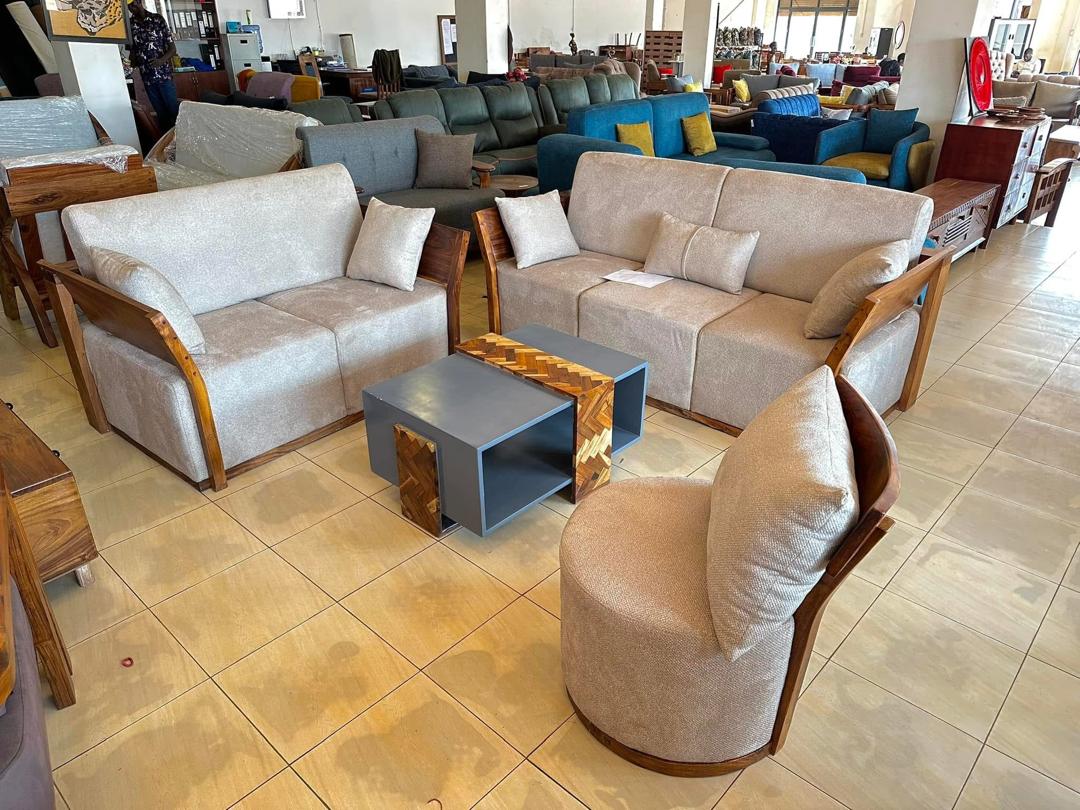 Kyanja Champagne Wing Set, Sofa Sets at Lucky Interiors Uganda