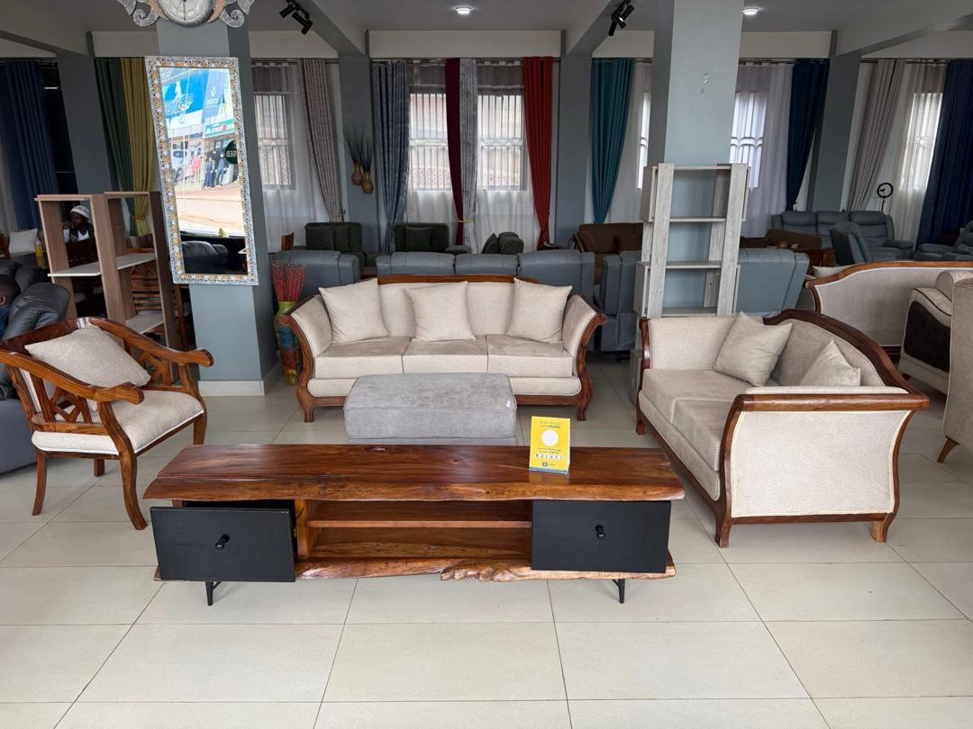 Kajjansi Classic Cream Suite, Sofa Sets at Lucky Interiors Uganda